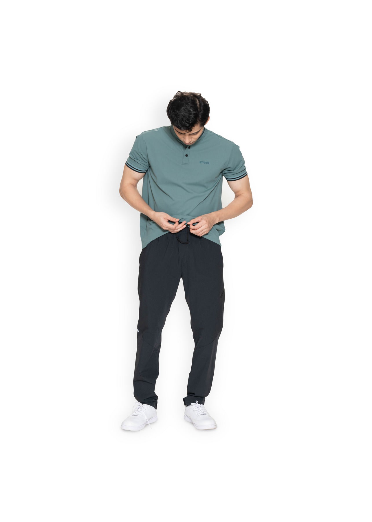 Men Flex Track Pant Black - 1