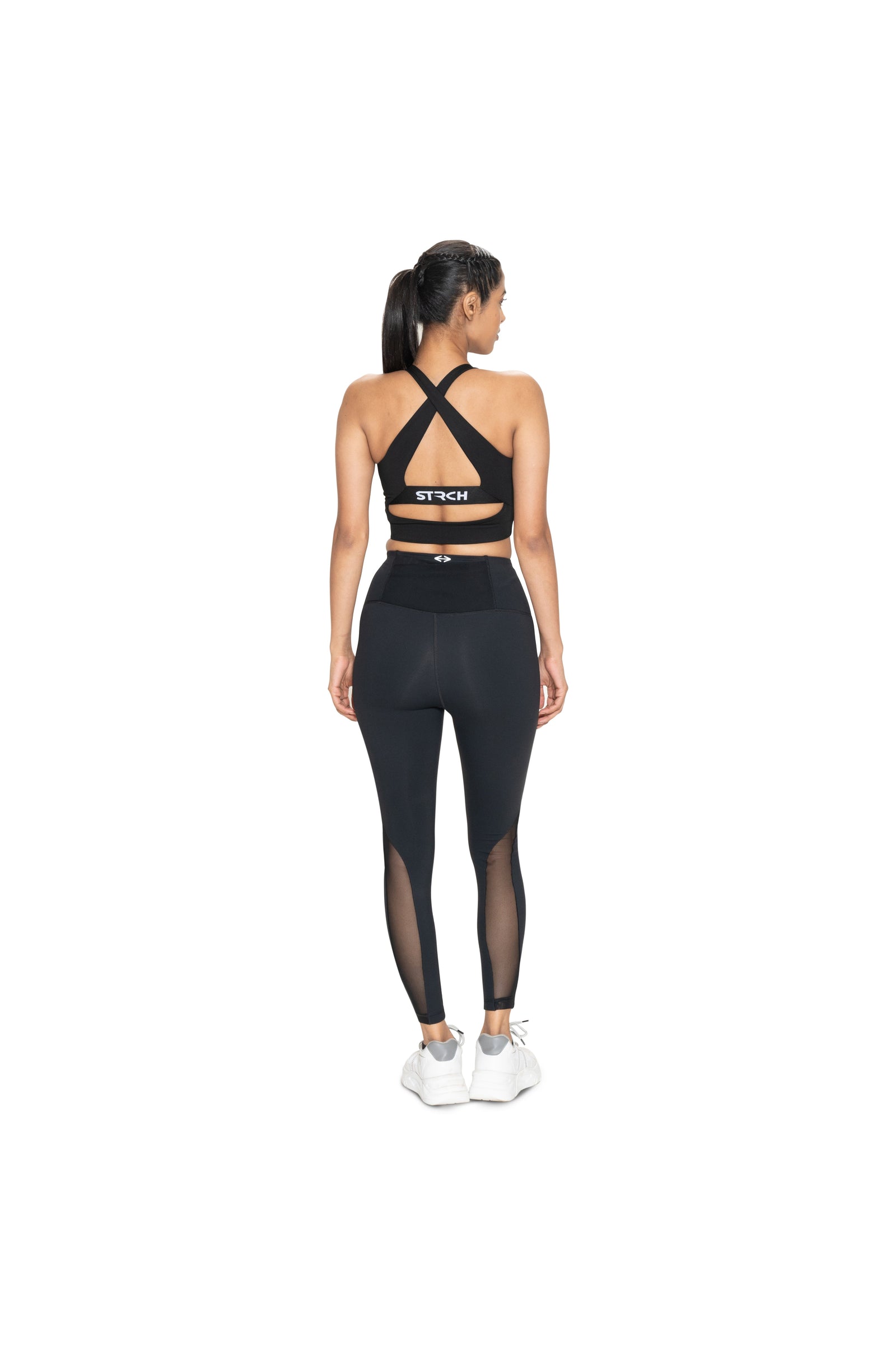 High Performance Mesh Leggings - Black - 4