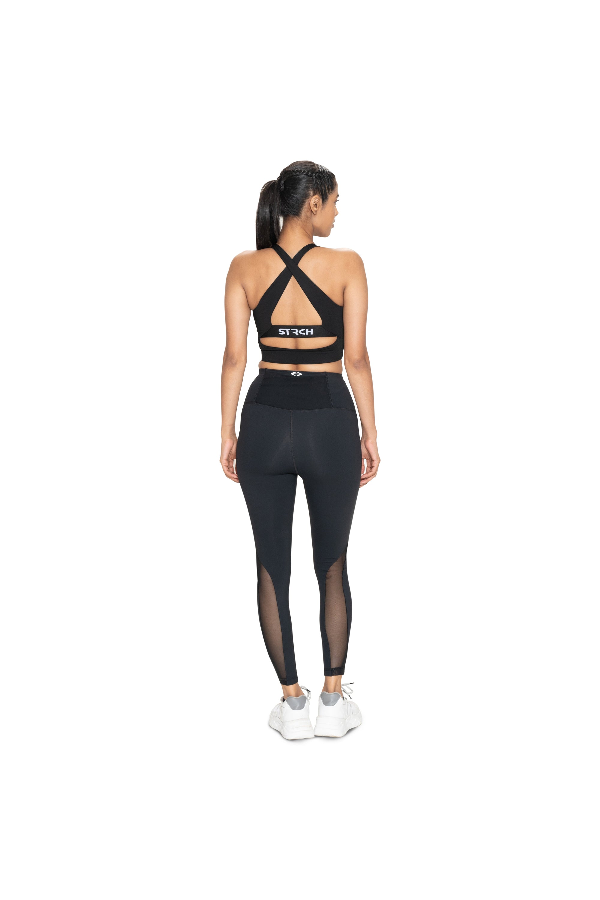 High Performance Mesh Leggings - Black - 4
