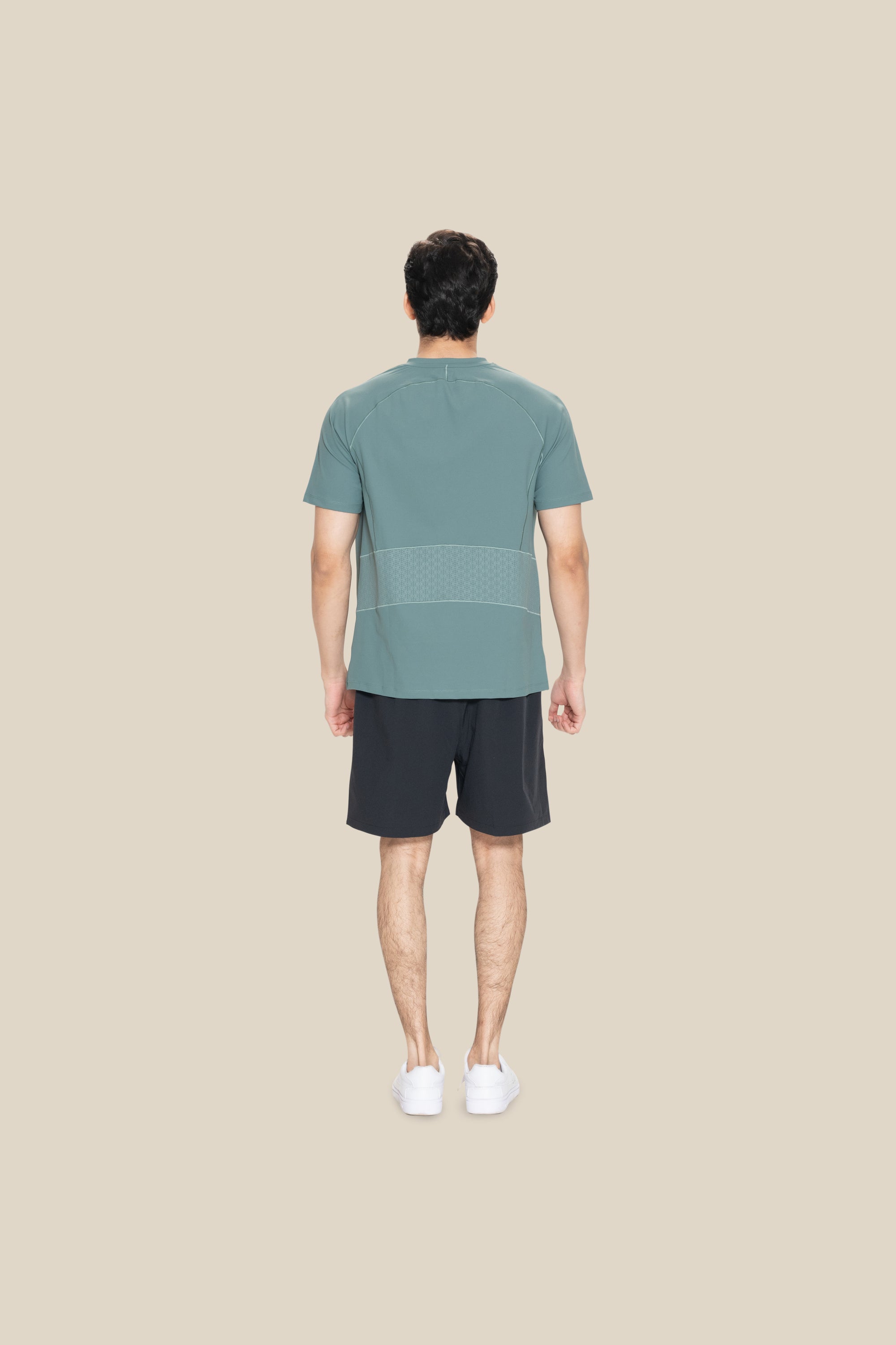 Men Raglan Sleeve T Shirt - Green - 7