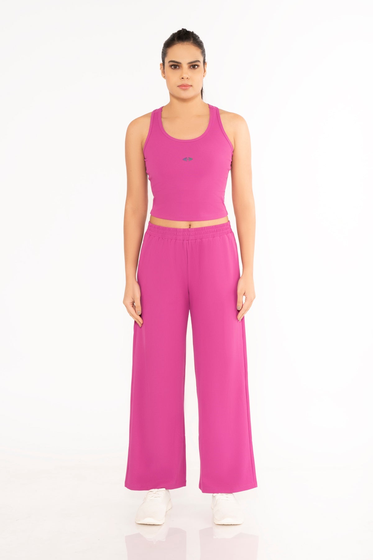Women Seamless Track Baby Pink - 3