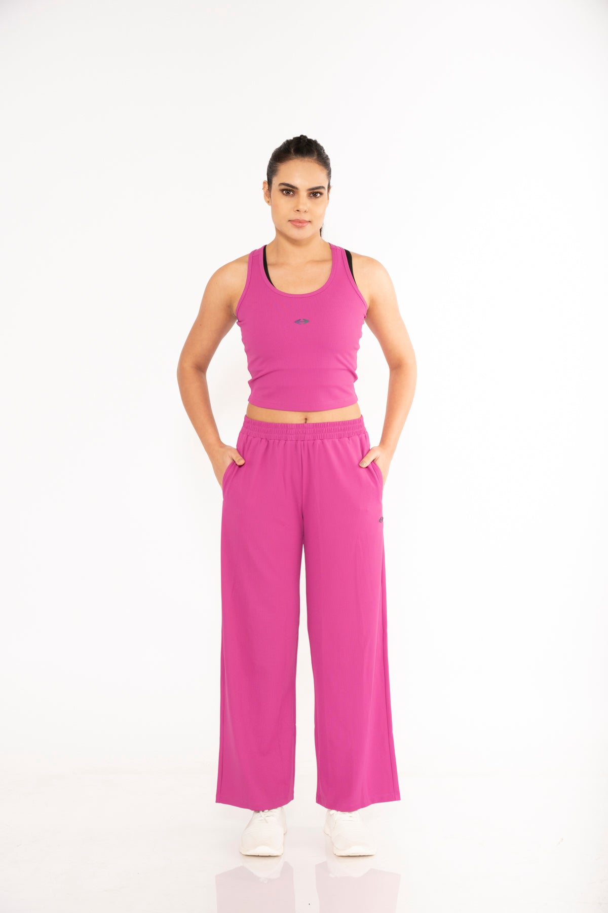 Women Seamless Track Baby Pink - 5