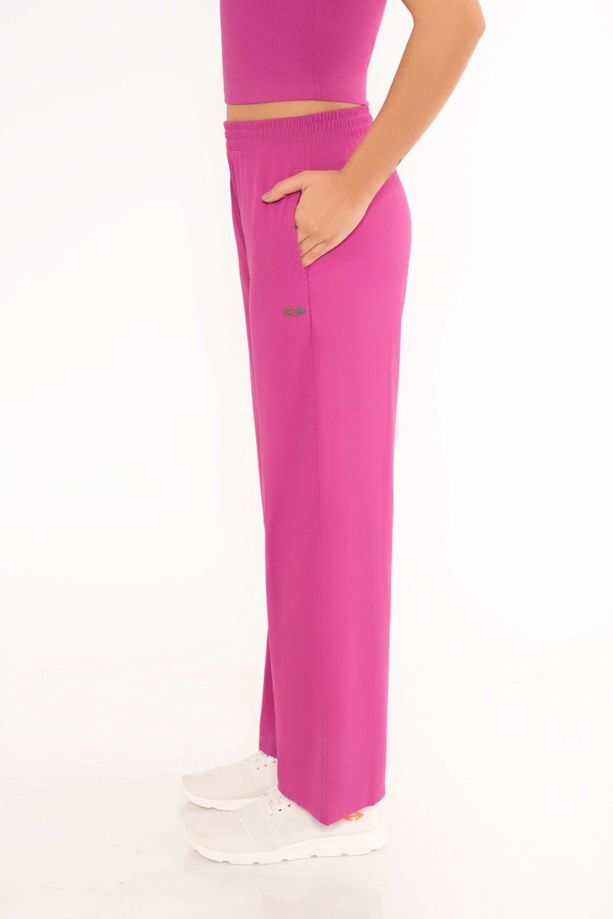 Women Seamless Track Baby Pink - 4