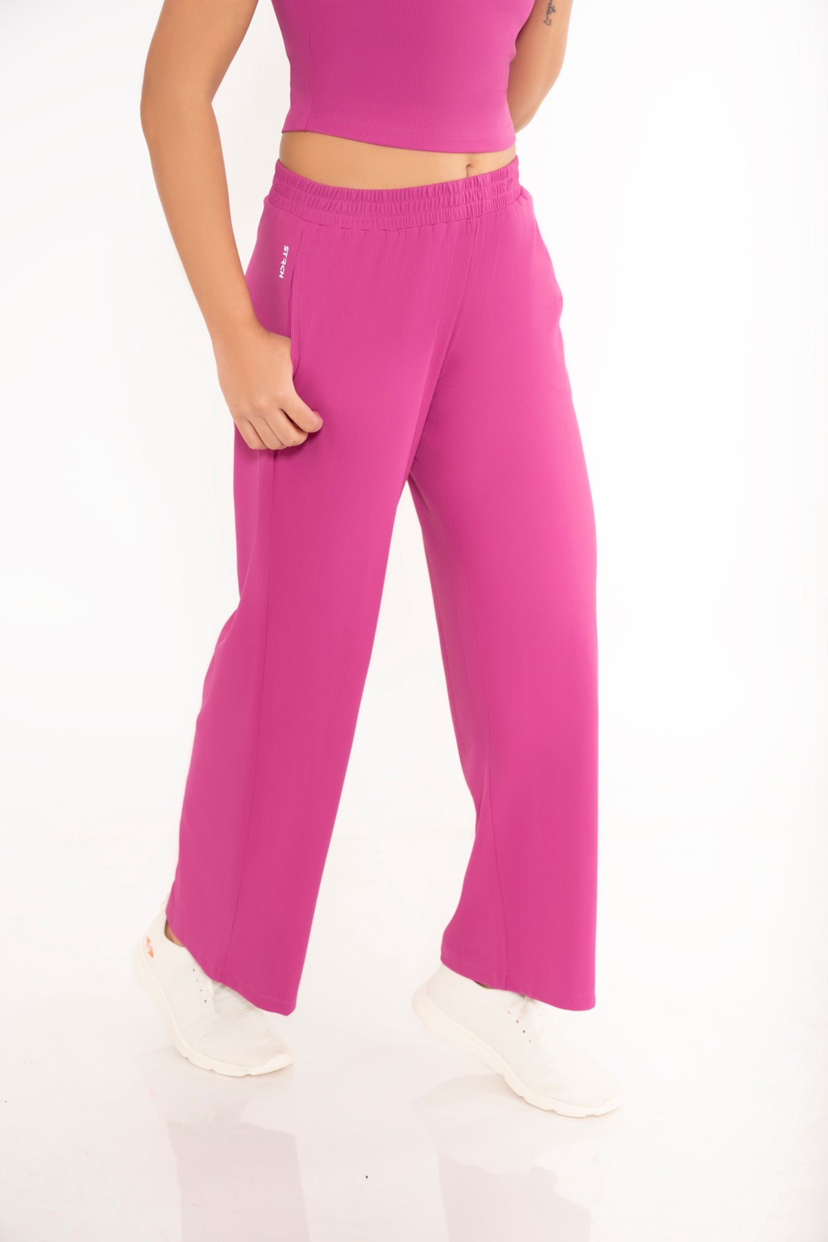 Women Seamless Track Baby Pink - 6