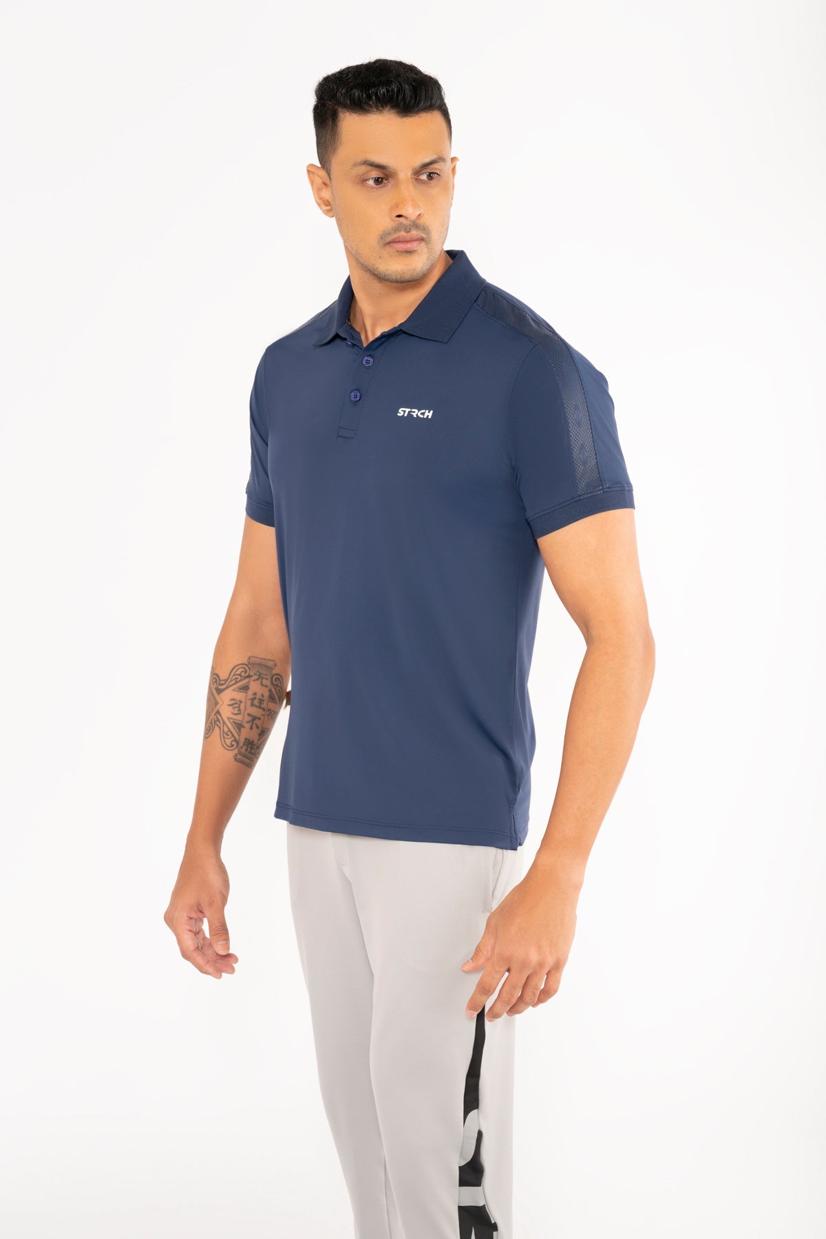 Men Active Polo Classic Blue - 3