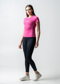Women Running T Shirt - Hot Pink - 3