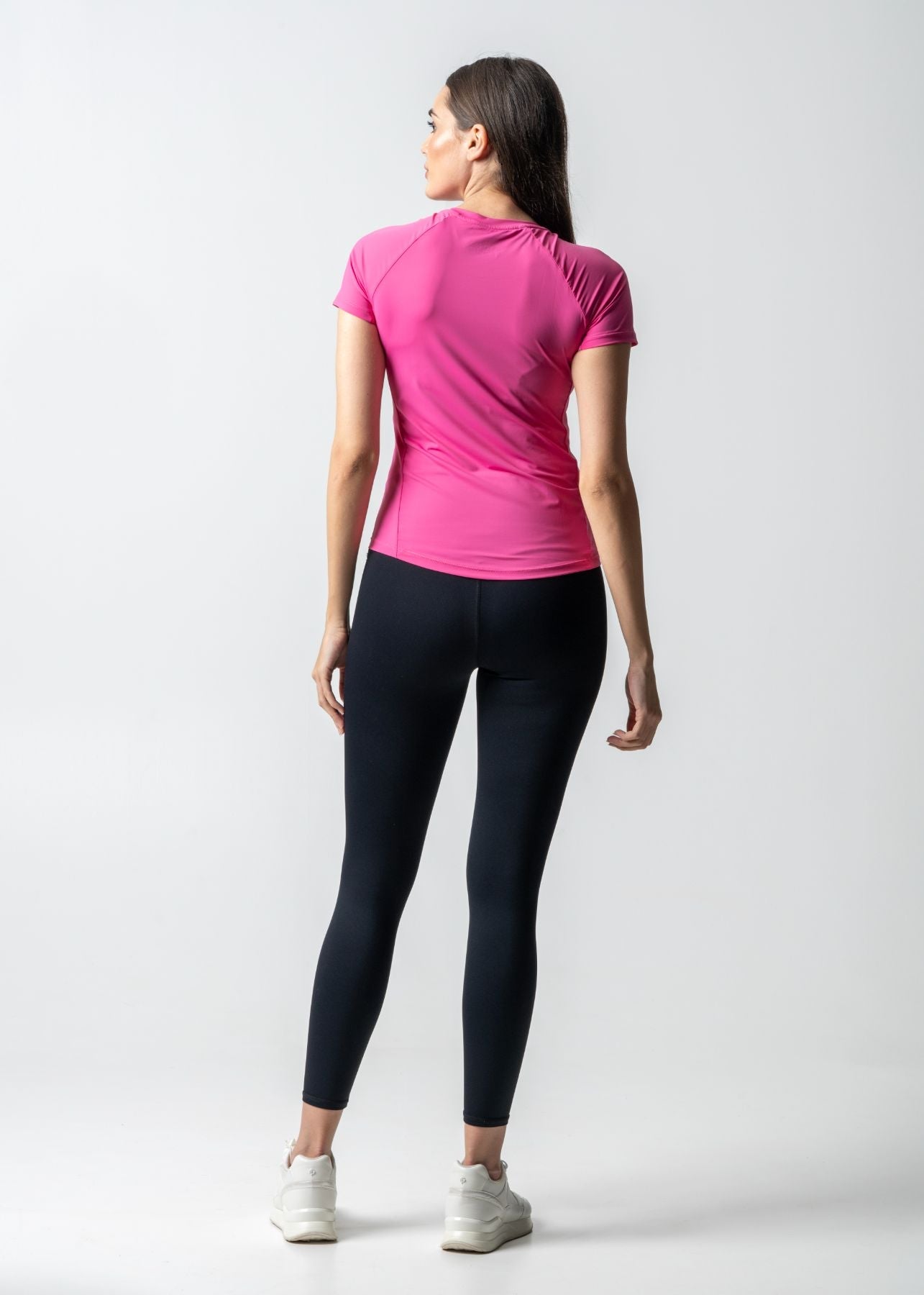 Women Running T Shirt - Hot Pink - 4