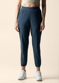Women Workout Track Pants - Classic Blue - 1