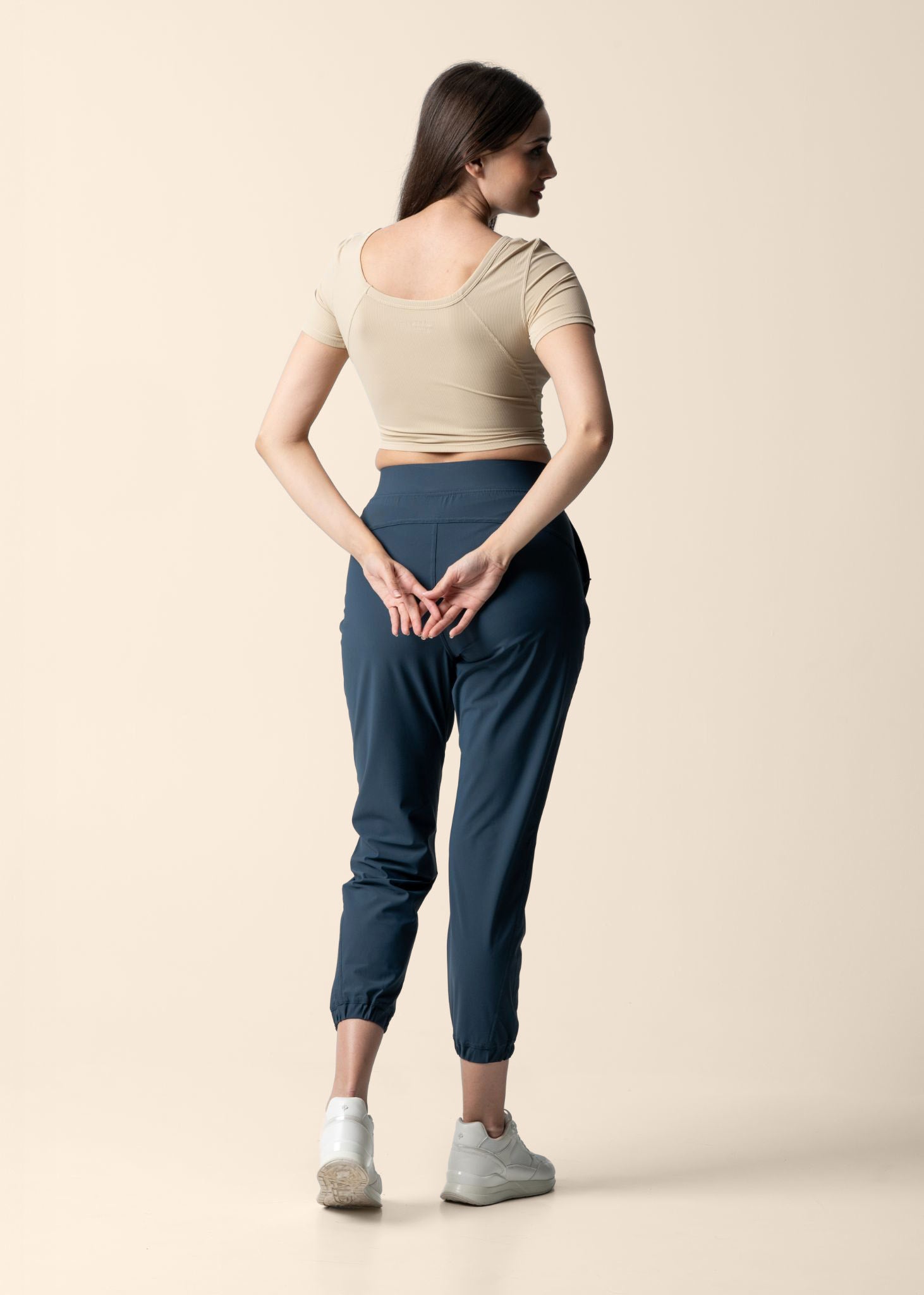 Women Workout Track Pants - Classic Blue