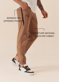 Men Utility Training Joggers - Dessert Sand - 3