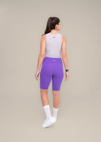 Embossed padded Tank top - Grey - 6