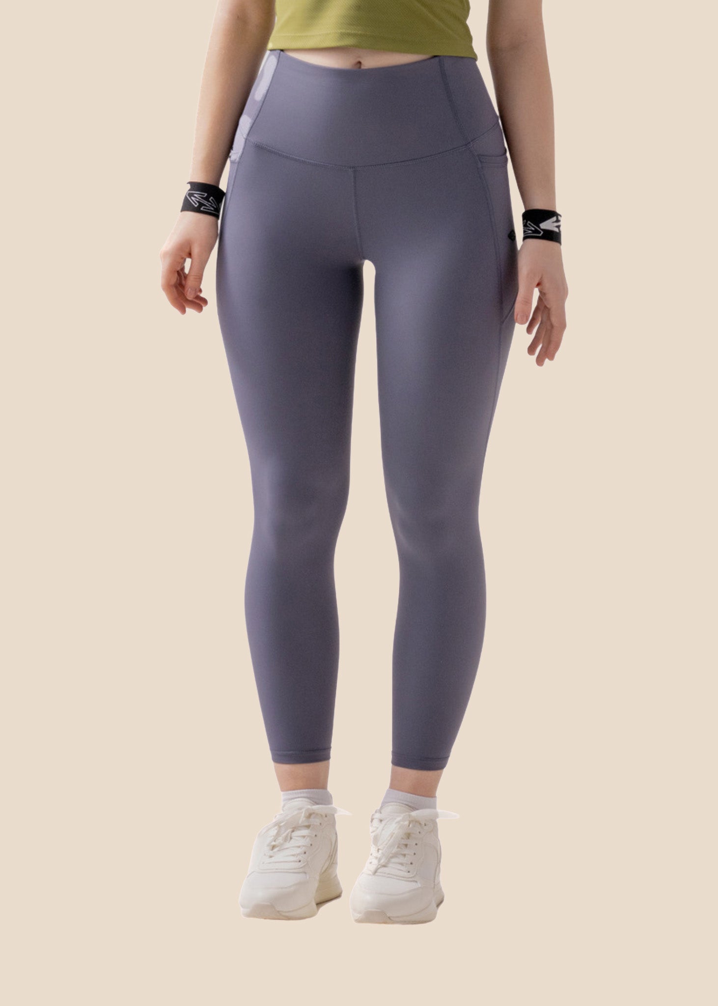 StrchFlex Power soft Leggings - Lilac Grey - 1