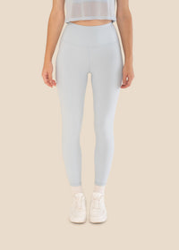StrchFlex Power soft Leggings - Powder Blue - 1