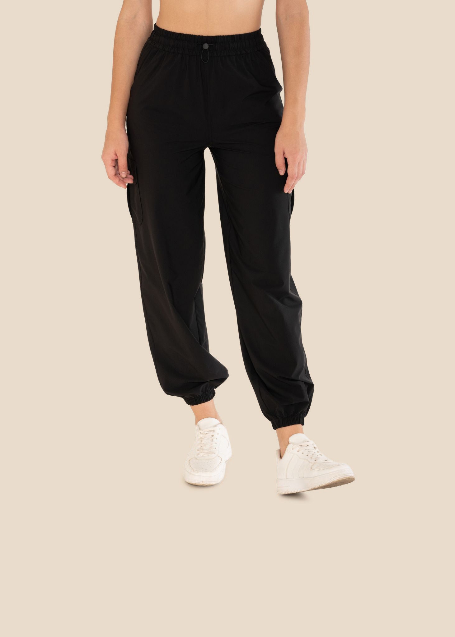 Stride Flex Baggy Joggers - Black - 1