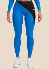 Women Lightweight Leggings - Azure Blue - 1