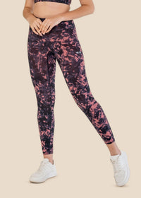 Workout Essential Printed Leggings - Delicate Pink - 1