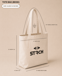 STRCH Momentum Tote Bag - White