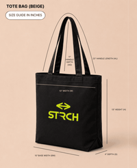 STRCH Momentum Tote - Black