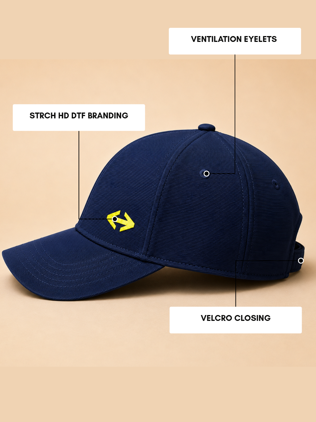 STRCH Velocity Cap - Navy