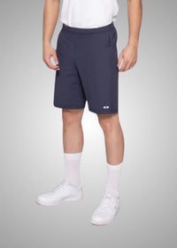 Men Active Workout Shorts Navy Blue - 1