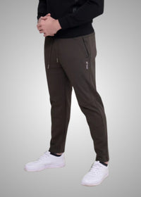 Men Warm Track Pants Green - 1