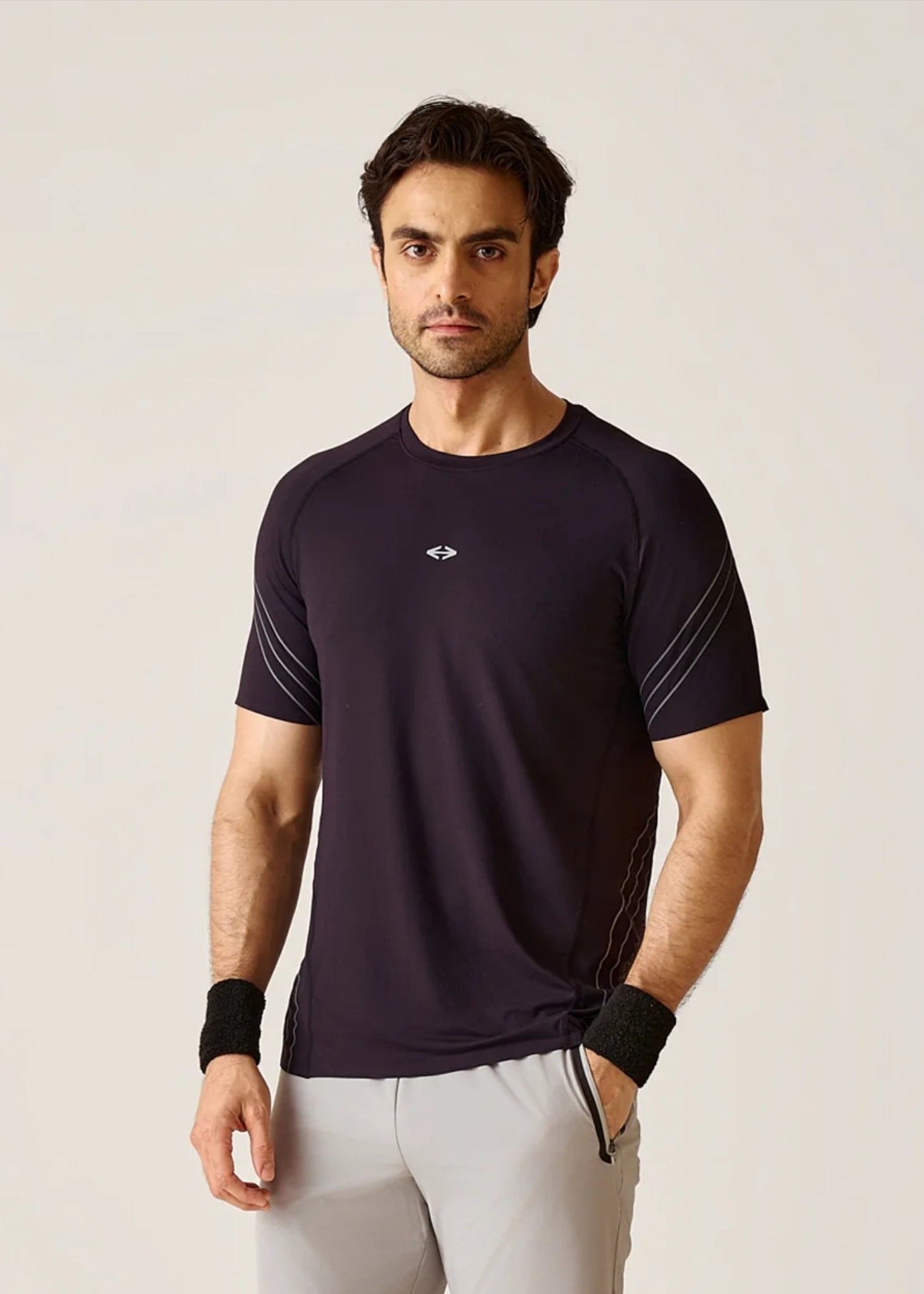 Regular Perfomance Tee Shirt - Jet Black