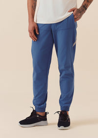 Men Utility Training Joggers - Cobalt Blue - 1