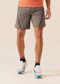 Men Breathable Active Shorts - Dusty Olive - 1