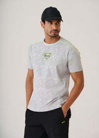 Superman Print Tshirt - Regular Fit - Foggy Dew