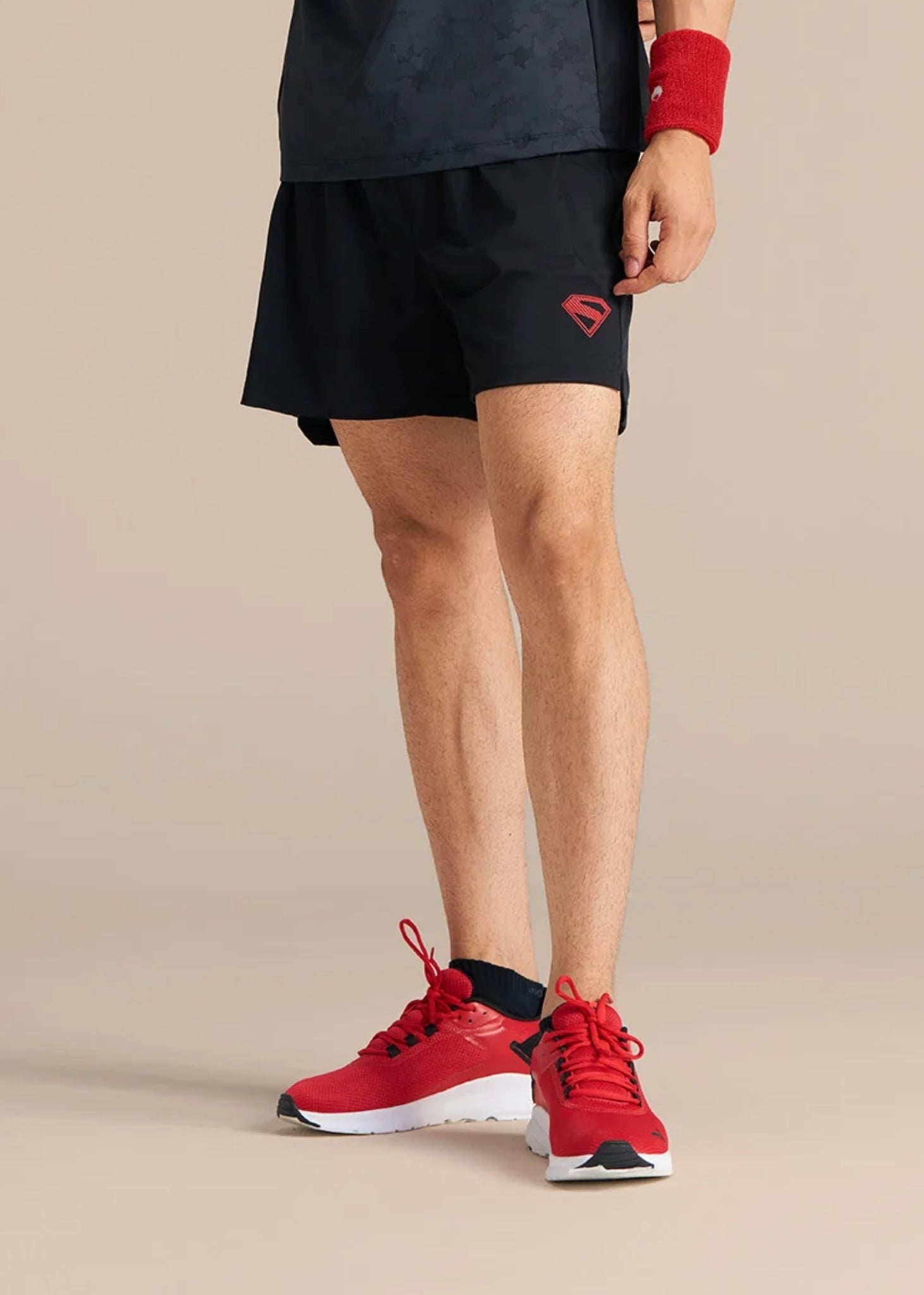Krypton Strike Men's Training Short - Black