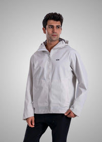 Men Full Zip Active Jacket White - 1
