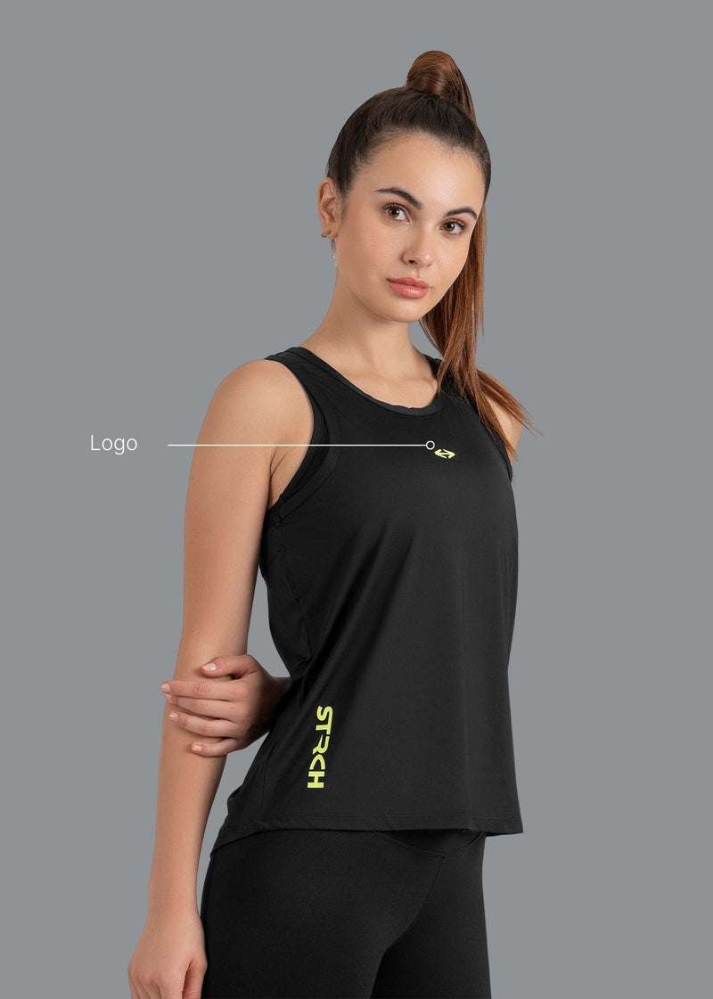 Studio Training Core Tank - Black