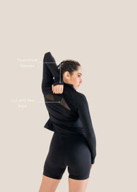 Women Gym Jacket - Black - 3