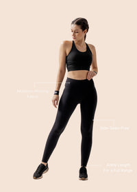 Every day training leggings - Black - 3