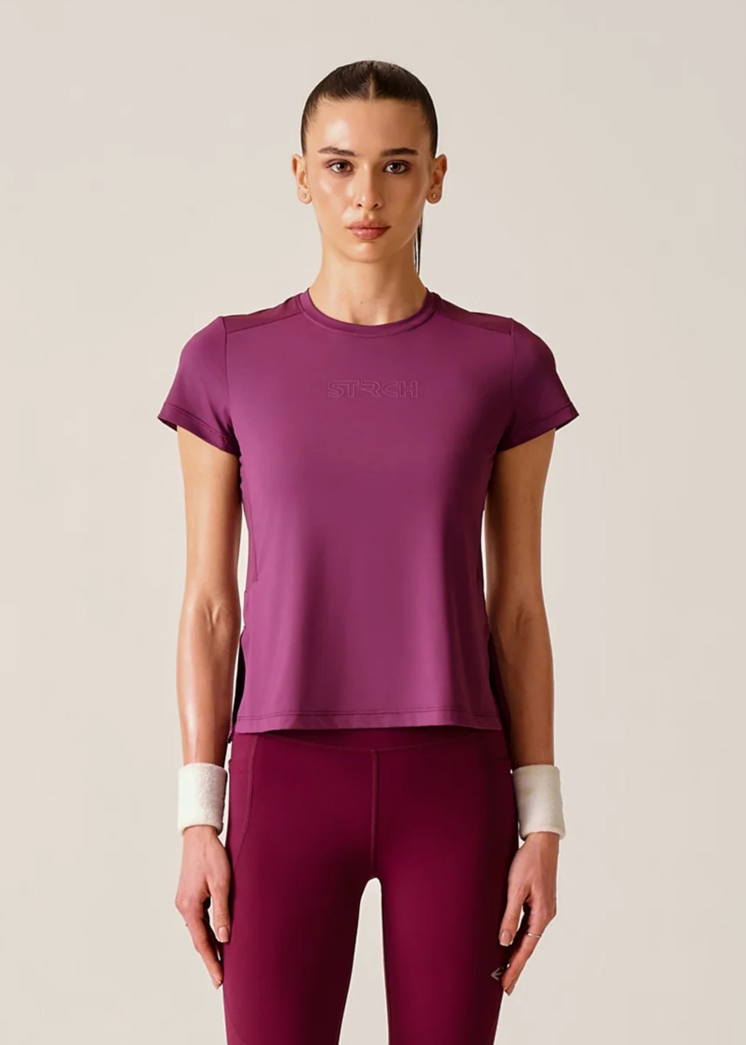 Airing Tee - Plum