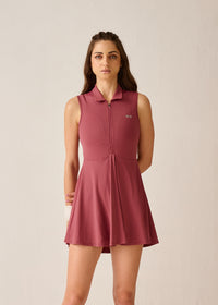 PlayCore Tennis Dress - Dusty Rose