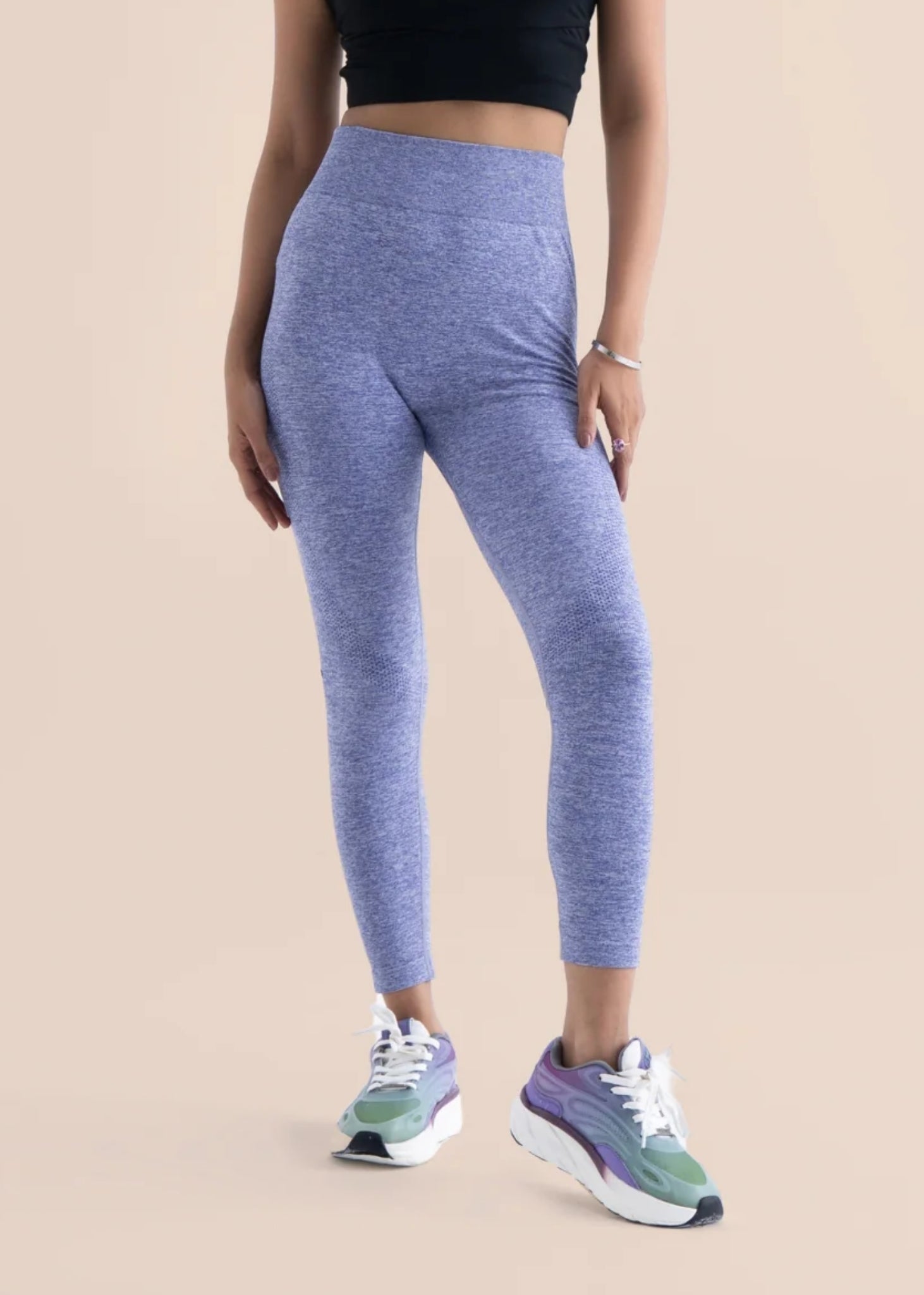 Soft Core Seamless Leggings - Vivid Violet