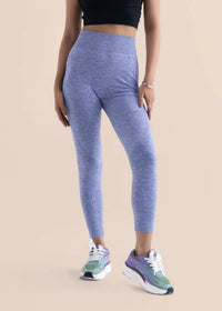 Soft Core Seamless Leggings - Slim Fit - Vivid Violet