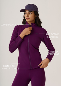 CoreActive Define Jacket-Midnight Purple