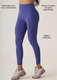 Ultimate Workout Leggings- Slim Fit - Skipper Blue