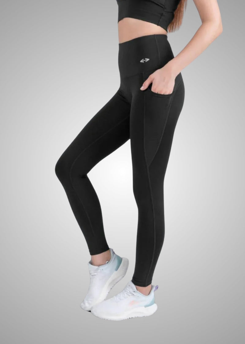 StrchFlex Everyday workout leggings - Black