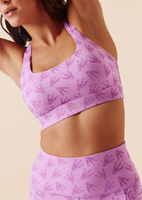 Women Y-Back Sports Bra - Orchid Pink - 7