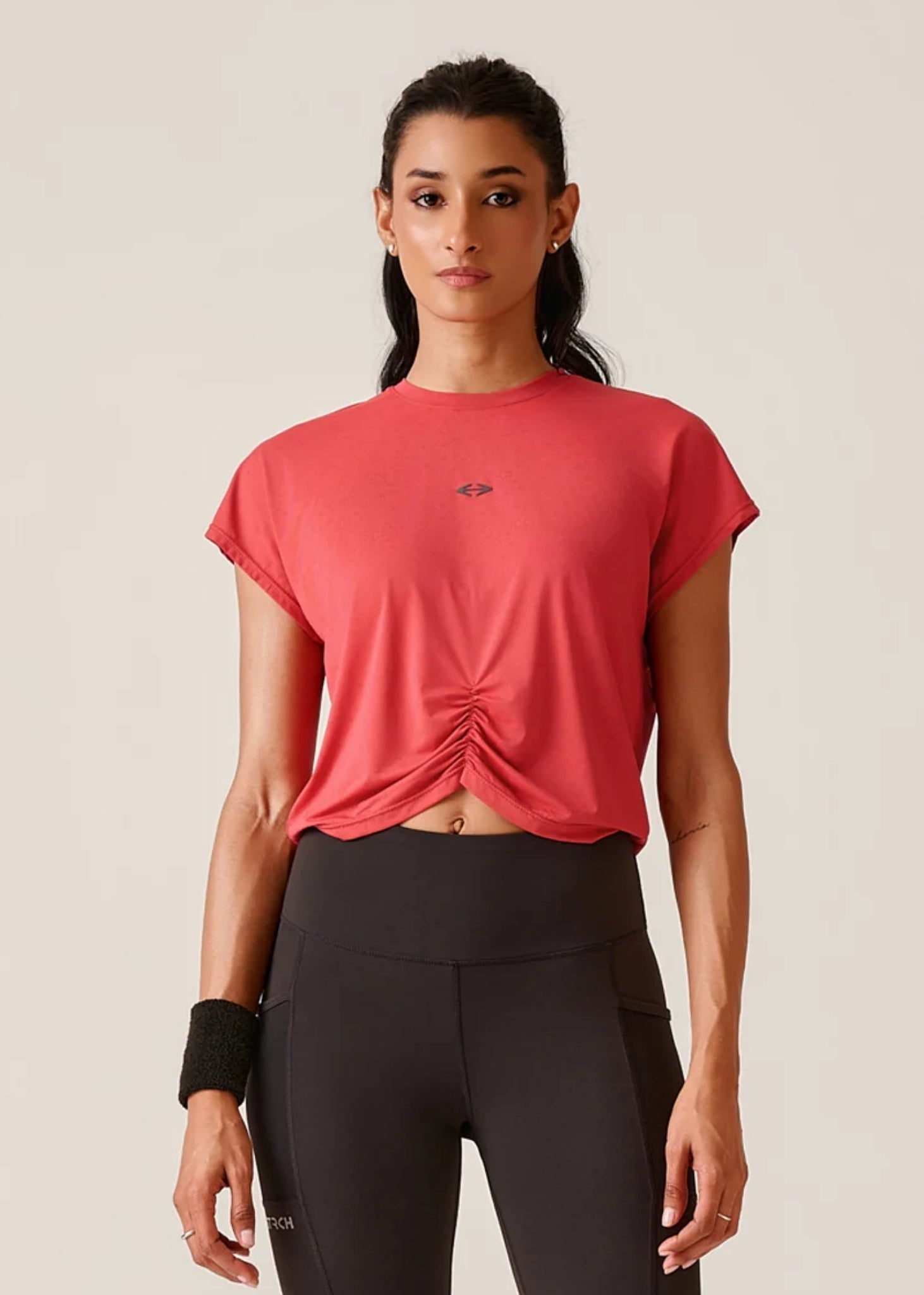 PlayCore Relaxed Tee - Pearl Ruby Red