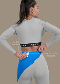 Women Lightweight Leggings - Grey - 3