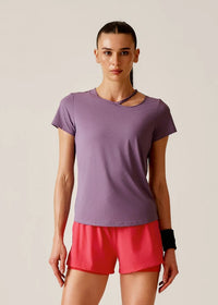 PlayCore Gym Tee - Iris Smoke