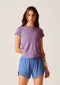 CoreActive Performance Tee - Iris Smoke