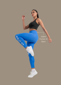 StrchFlex Elevated Performance leggings - Azure Blue - 3