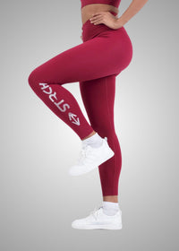 StrchFlex Elevated Performance leggings - Maroon - 1