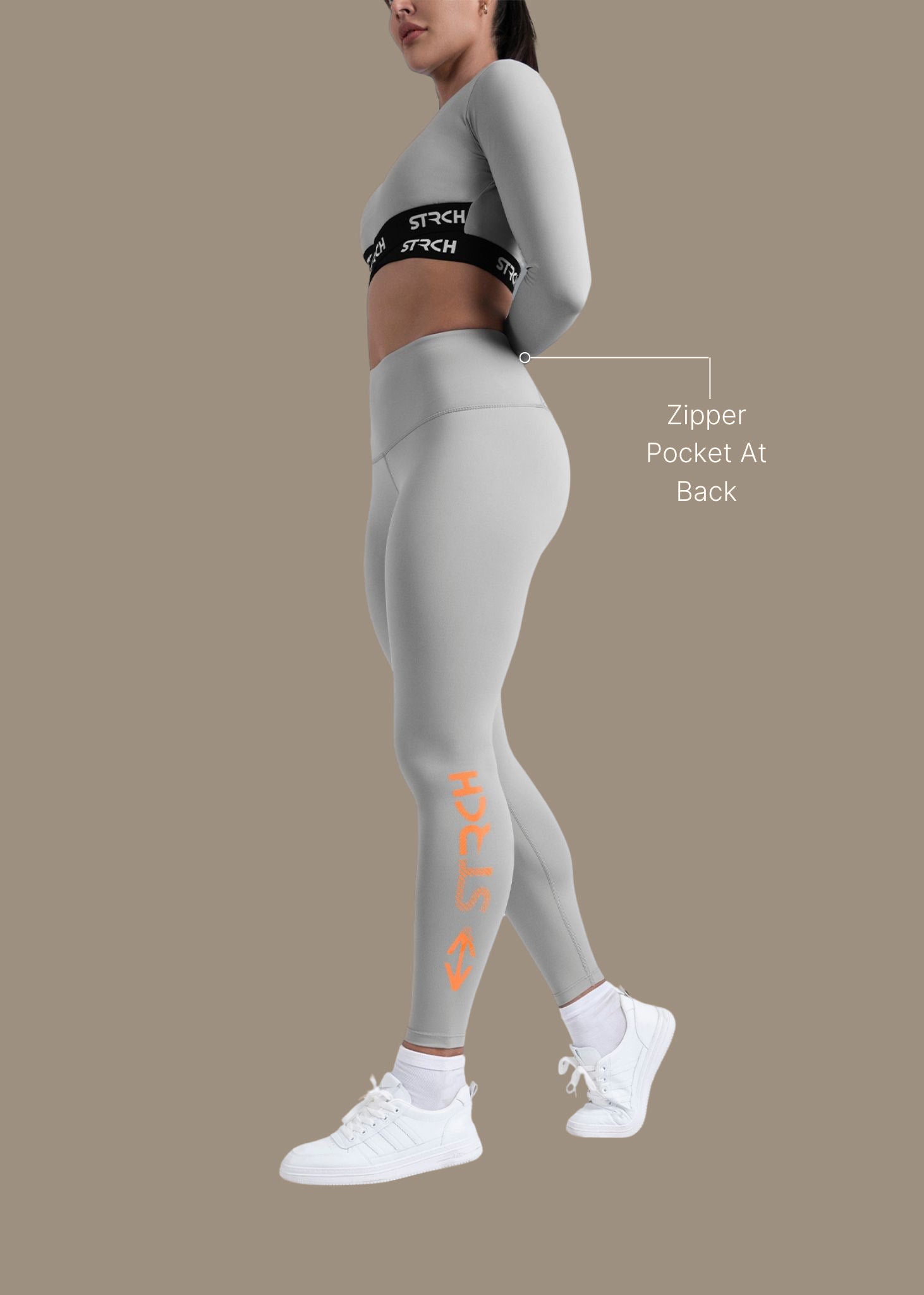 StrchFlex Elevated Performance leggings - Grey - 3