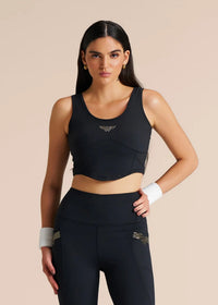 WonderForce Crop Top - Black